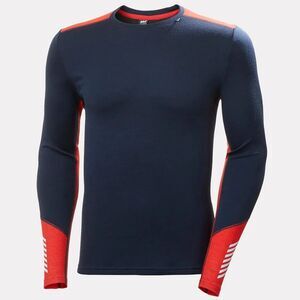 Helly Hansen LIFA Merino Wool Midweight Crew Base Layer Men’s XL – New Ski
